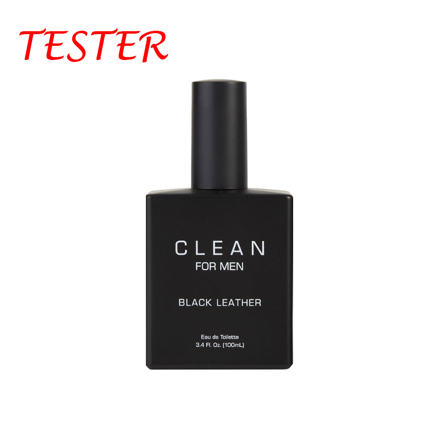 Perfume Fragrance Families - Tester Clean Black Leather erkek Eau