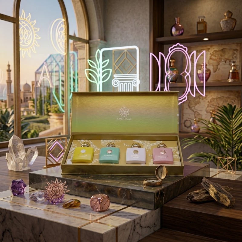 AMOUAGE Parfüm Hediye Seti Uni - The Collection Perfume Fragrance incelemesi ve fiyatı